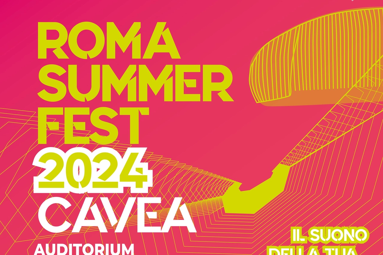 La locandina di Roma Summer Fest 2024