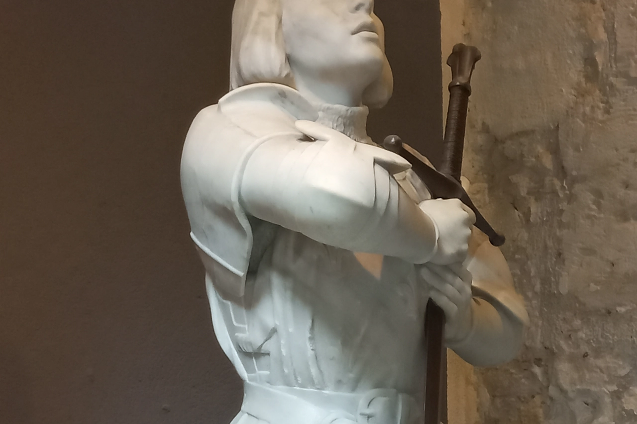 La statua di Giovanna d'Arco