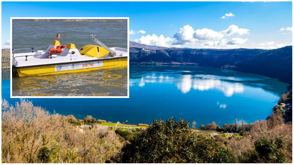 Il naufragio del pedalò è accaduto sul lago di Albano Laziale (Roma)