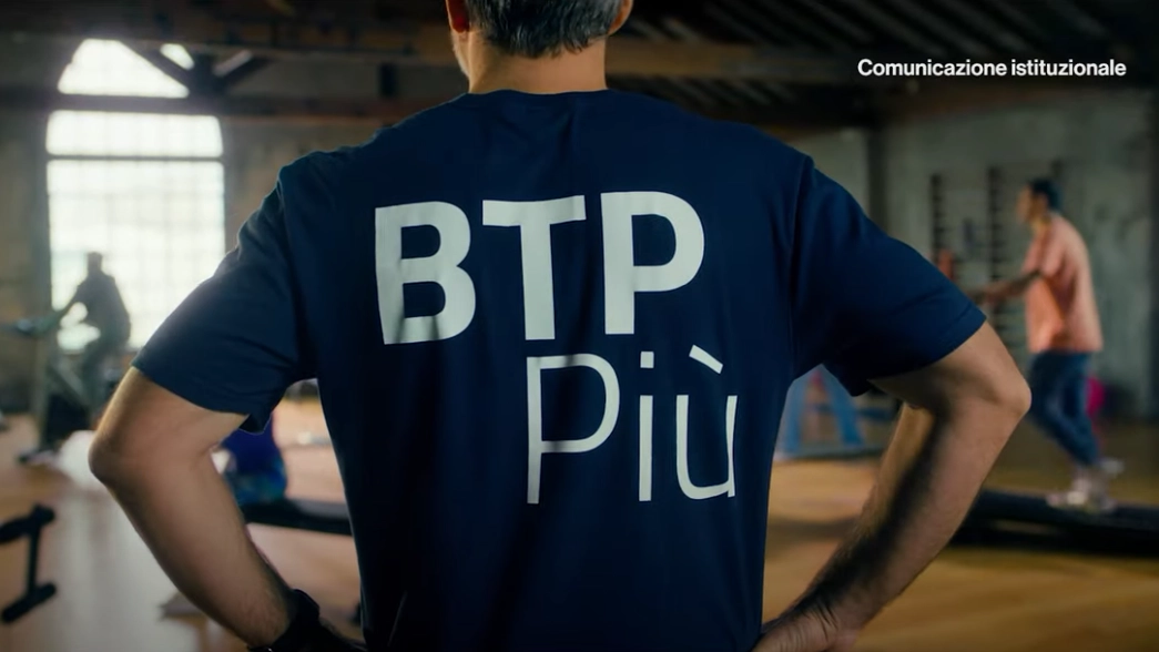 Btp Più, un frame dello spot del ministero