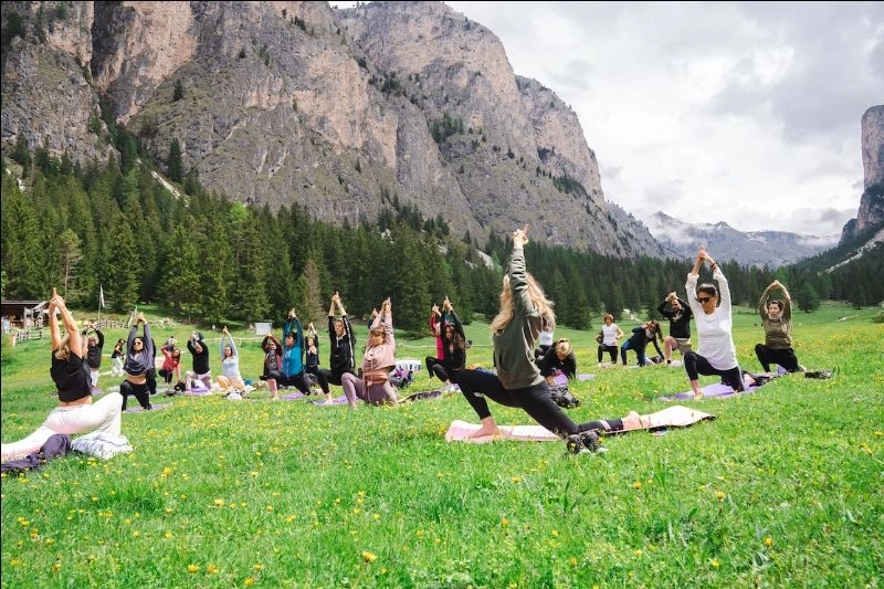 YOGA il Tyrol di Selva ospita Mitiblum