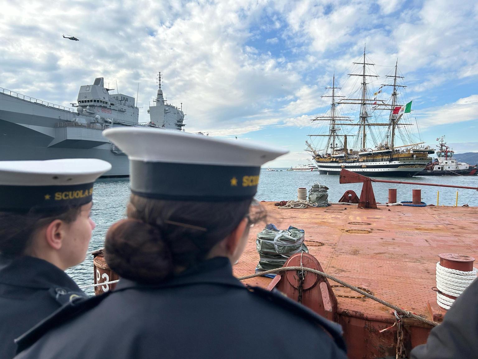 Amerigo Vespucci a Trieste: Inizia il Tour Mediterraneo della Marina Militare