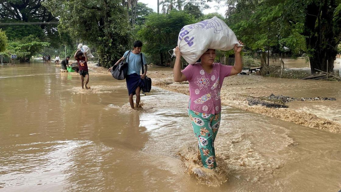 Il Myanmar chiede aiuti esteri dopo le inondazioni