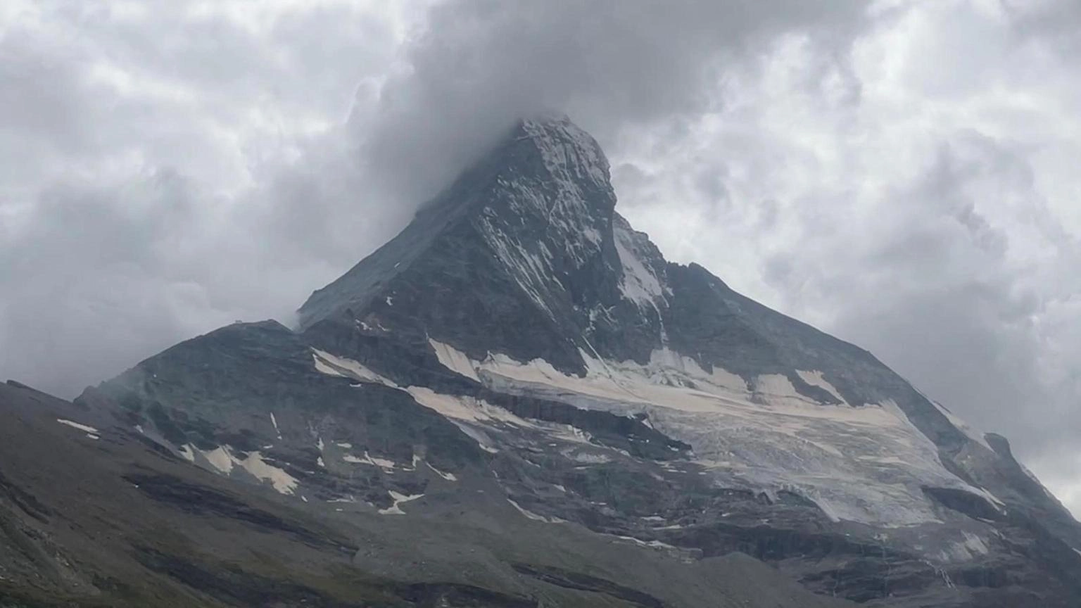 La cima del Monte Cervino