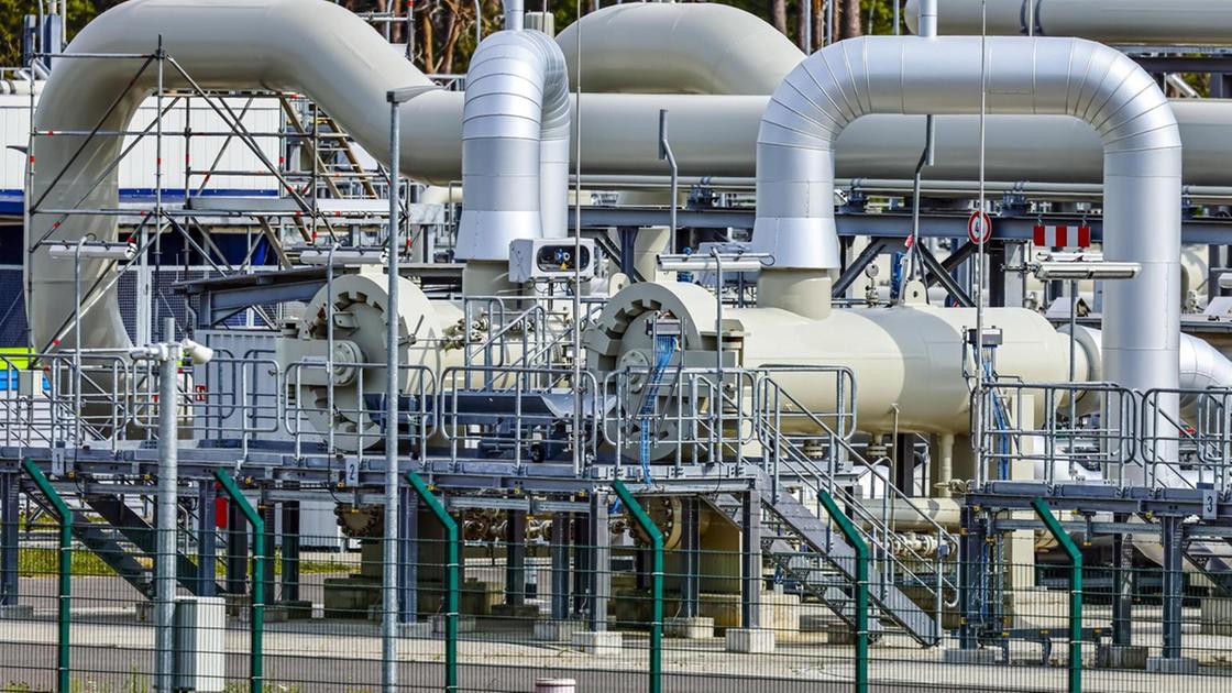 Il prezzo del gas apre in calo a 54 euro