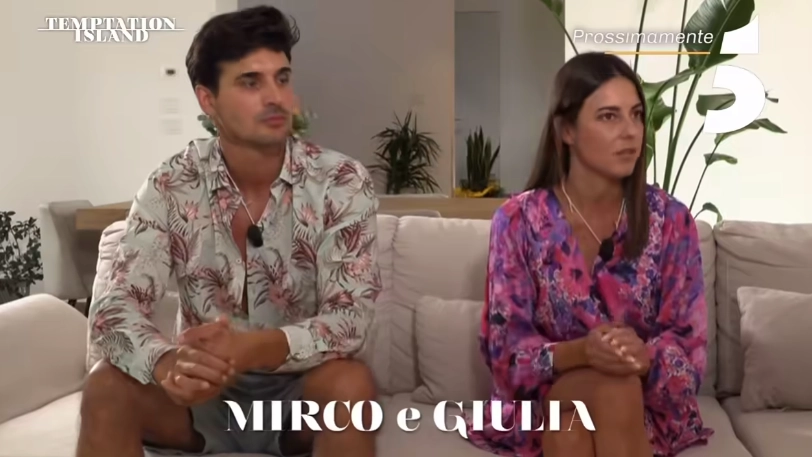 Mirco e Giulia a Temptation Island 2024