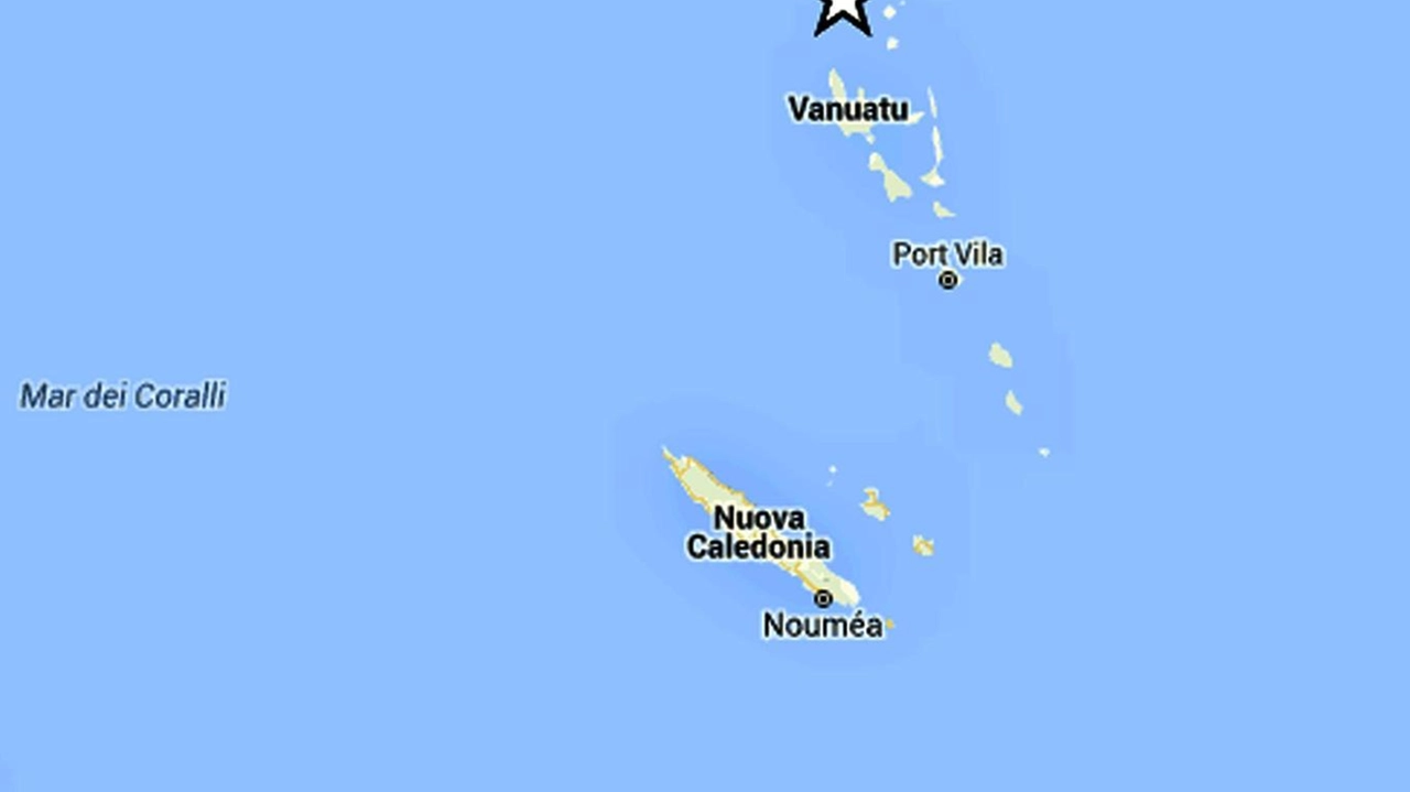 Terremoto magnitudo 7.3 al largo di Vanuatu, rischio tsunami