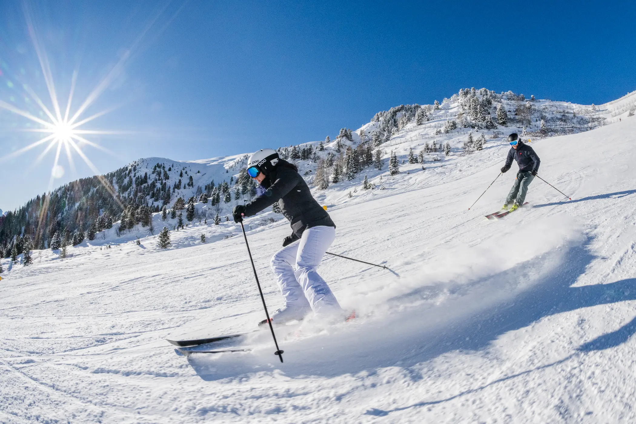 Val d’Ega d’inverno tra sci, glamour e sostenibilità