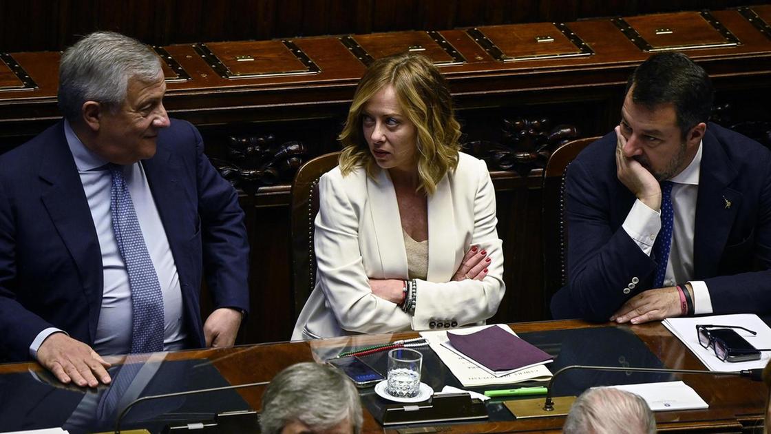 Vertice a Palazzo Chigi: Meloni, Tajani e Salvini discutono a porte chiuse