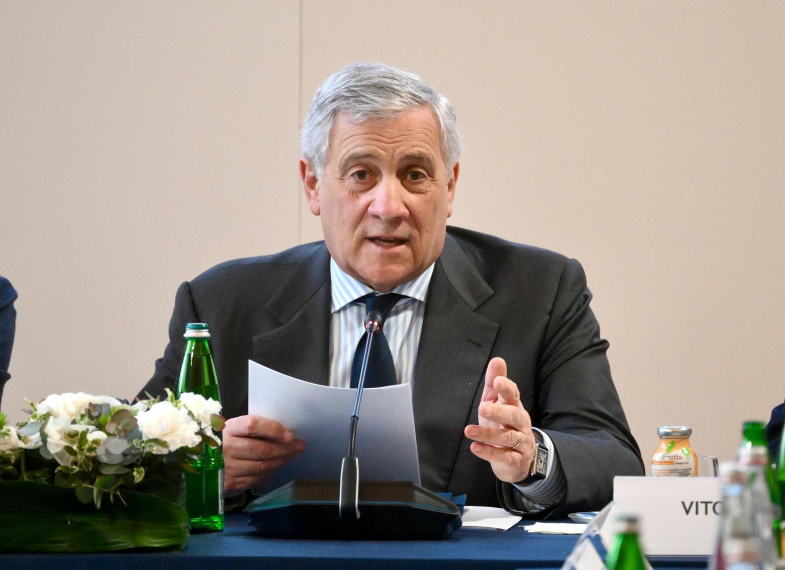 Tajani: delegazione a Washington per discutere dei dazi con gli Usa