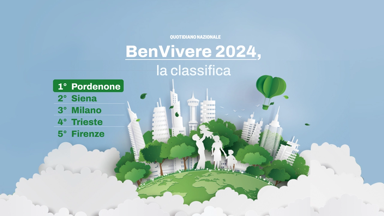 La classifica BenVivere 2024