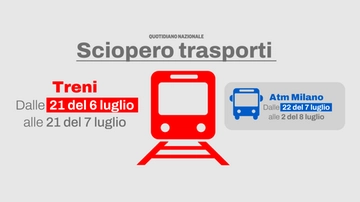 Treni garantiti per lo sciopero del 6-7 luglio: l’elenco di Trenitalia, Italo e società regionali