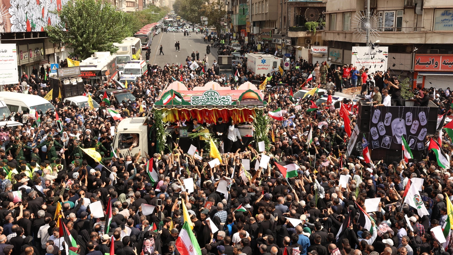 IRAN HAMAS HANIYEH FUNERAL