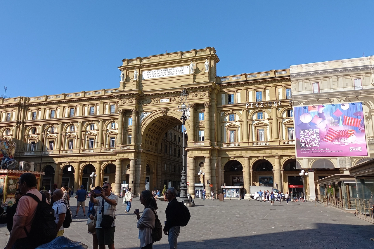 Piazza della Repubblica a Firenze