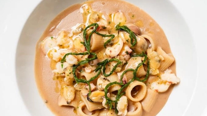 Pasta e fagioli di mare