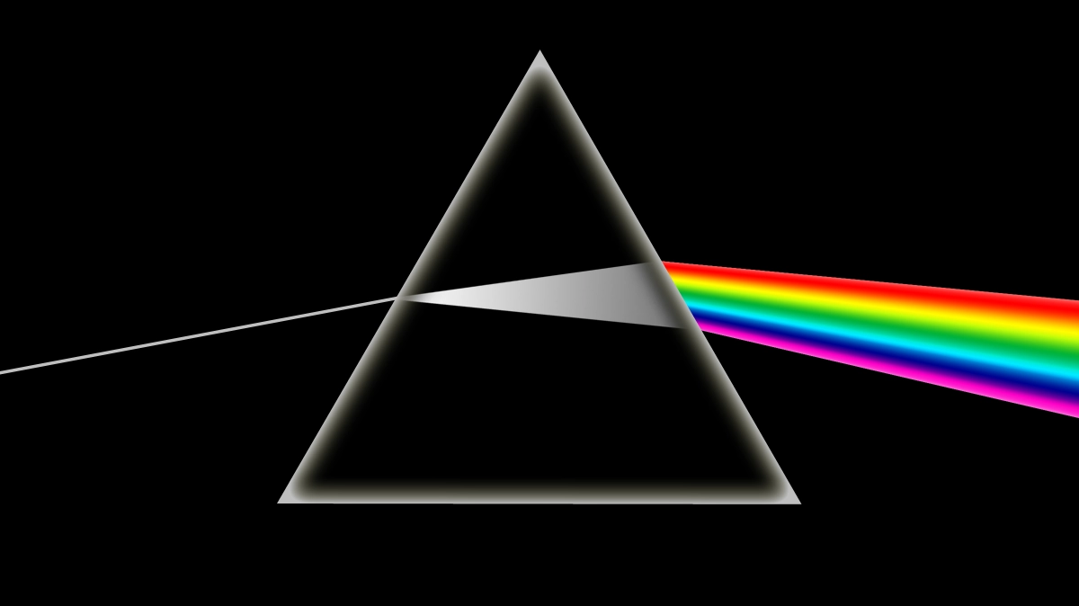 La copertina di "The Dark Side of the Moon", uno degli album più iconici della band inglese