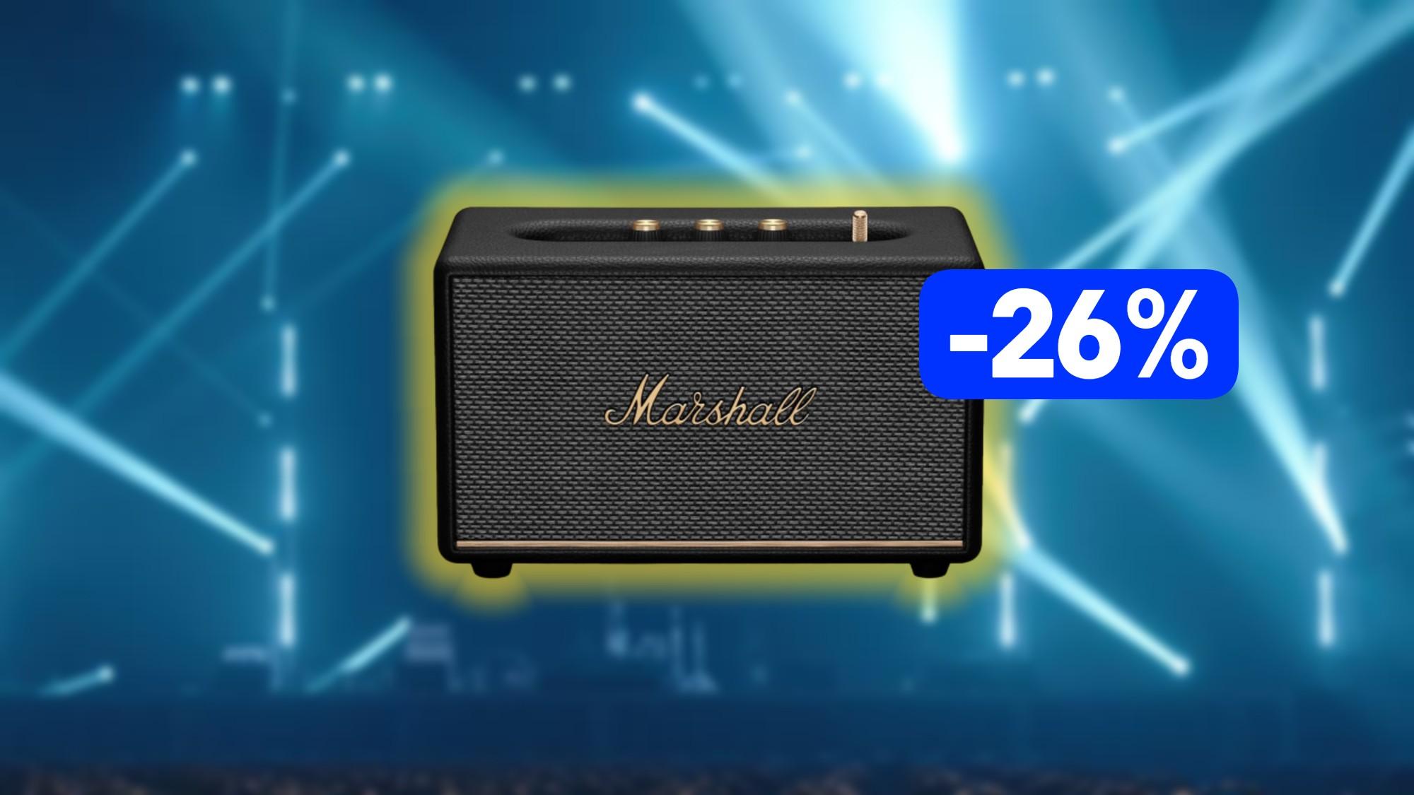 Marshall Acton III: stile vintage e performance sorprendenti a prezzo scontato