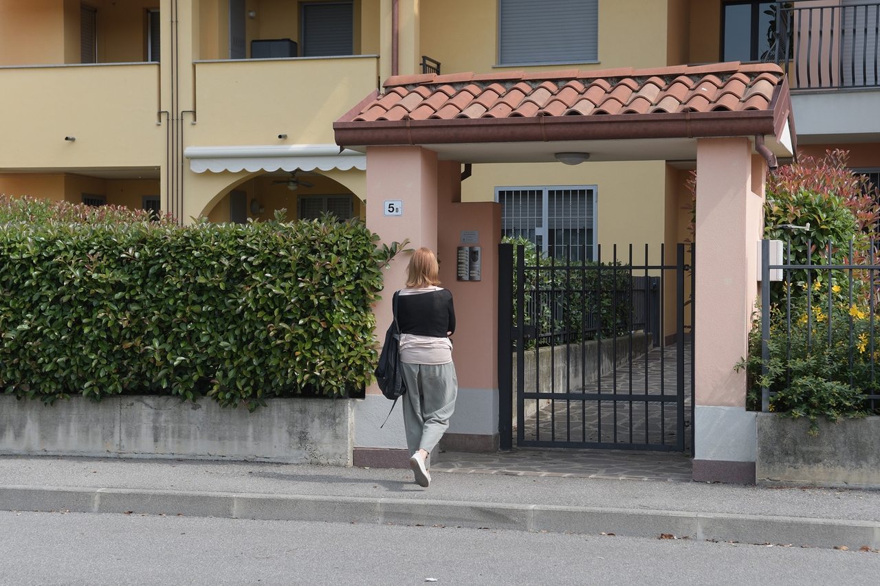 La palazzina di via Del Citra a Pozzuolo dove Hanna Herasimchyk viveva assieme al marito