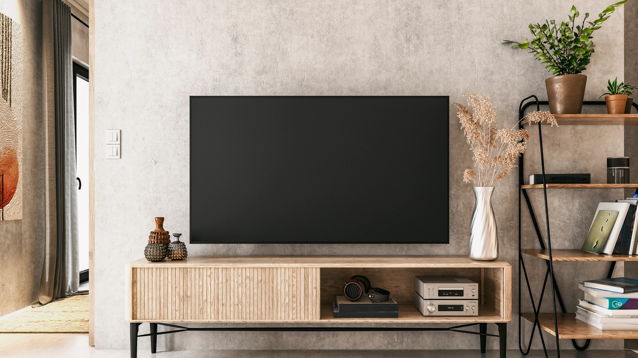 Tv a muro - Crediti iStock Photo