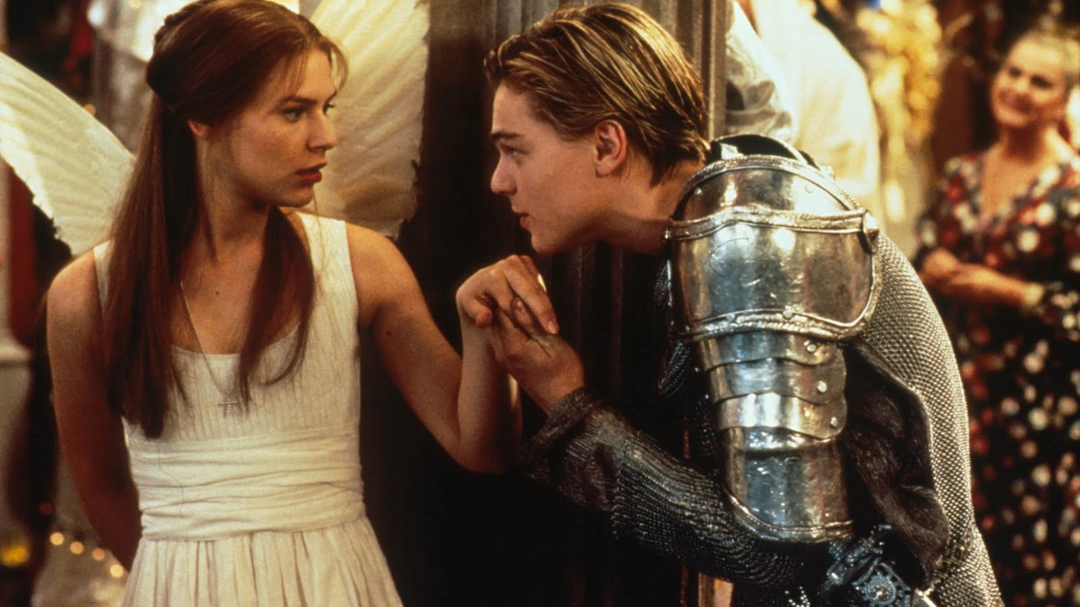 Leonardo DiCaprio nel ruolo di Romeo in 'Romeo + Juliet' (immagine d'archivio)