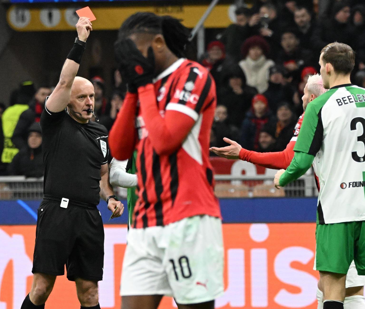 Il Milan fuori dalla Champions: Feyenoord passa agli ottavi di finale