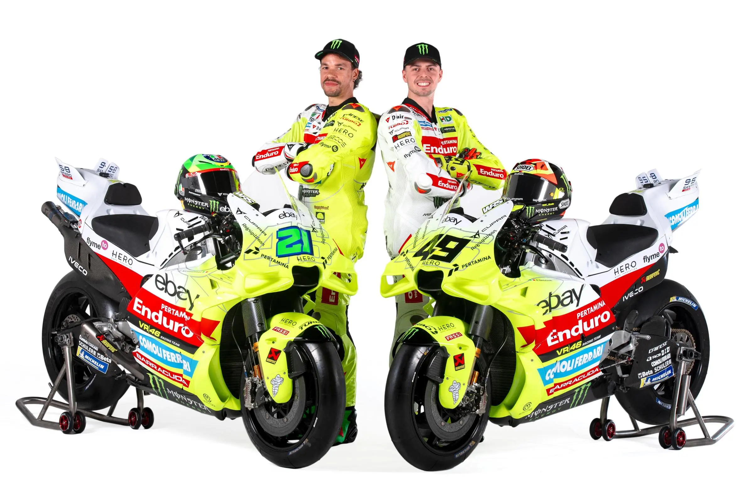 In Indonesia la presentazione del Pertamina-Vr46. Ecco le Ducati di Vale: "Siamo molto ambiziosi»