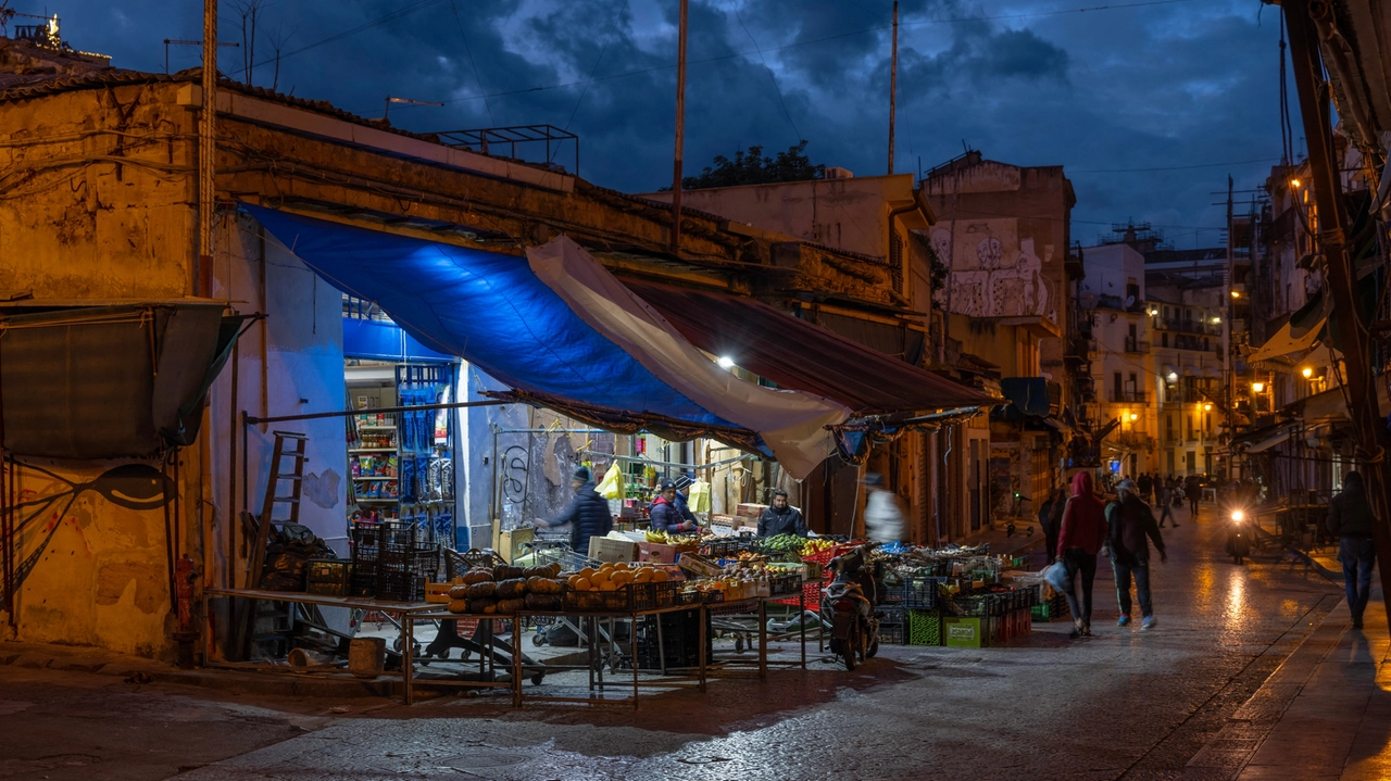 Ballero street, Palermo, Sicily, Italy