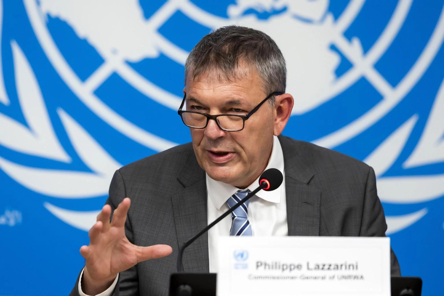 Philippe Lazzarini, commissario generale dell'UNRWA