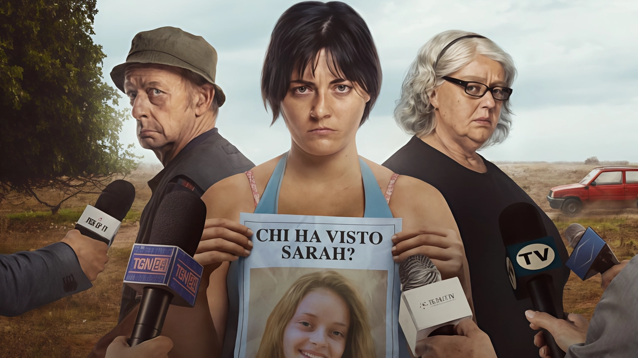 La locandina della serie tv sul giallo di Avetrana