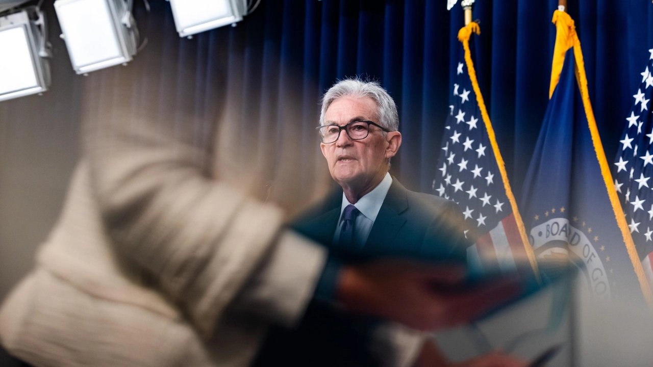 Jerome Powell, presidente della Federal Reserve (Ansa)