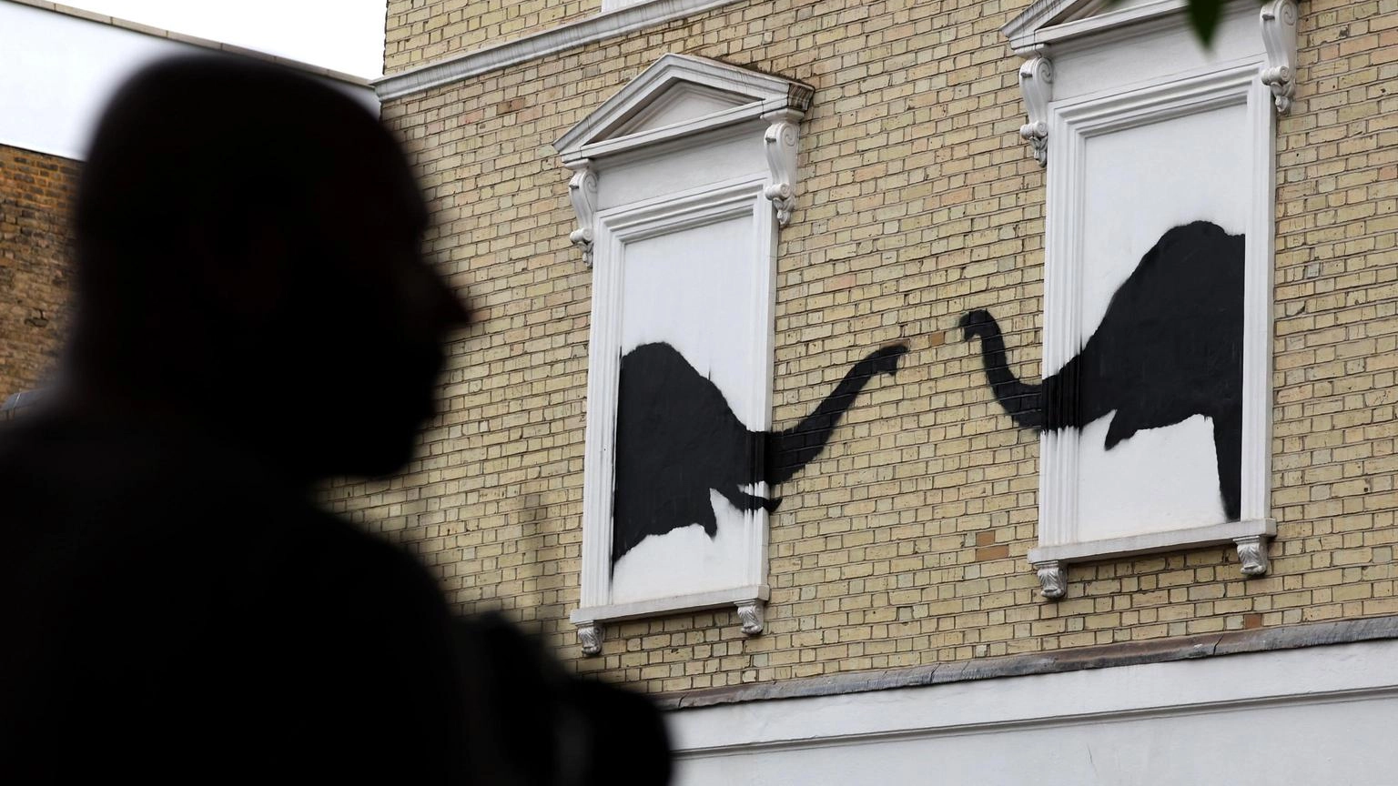 Due elefanti a Chelsea, secondo capitolo di Banksy