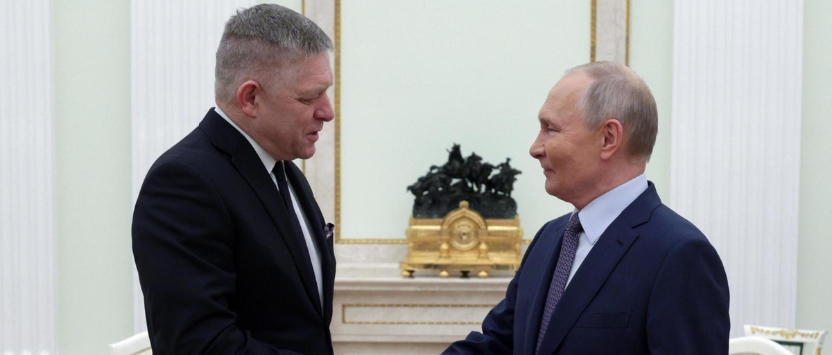 Putin e Fico al Cremlino: focus sul transito del gas russo