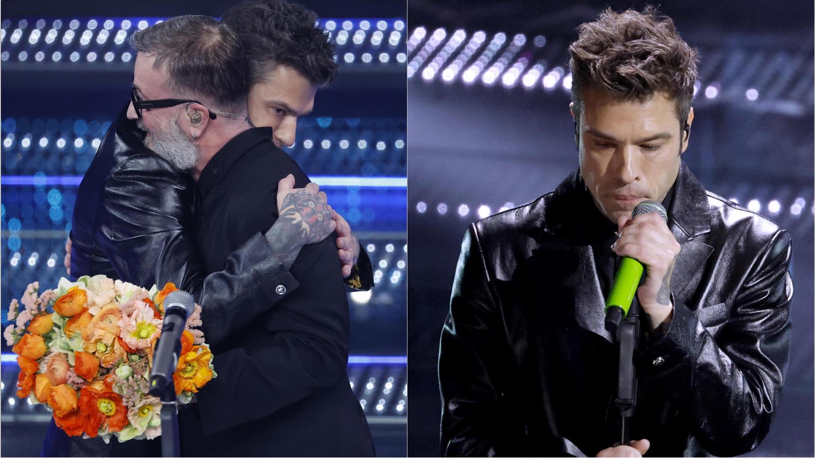 Sanremo 2025, la serata di cover e duetti in diretta. Elodie e Achille Lauro incantano. Alla fine arriva Fedez e fa 'mea culpa’