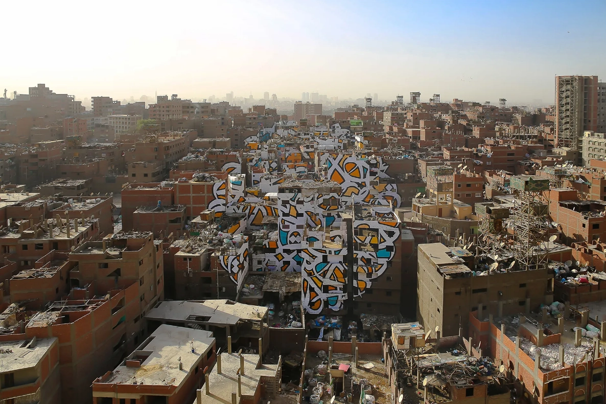 eL Seed Perception, Cairo