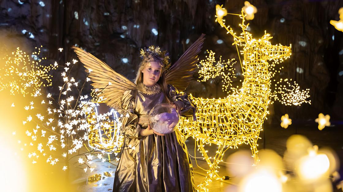 Il Presepe Vivente sotterraneo nelle Grotte di Postumia. Una magia dal fascino unico