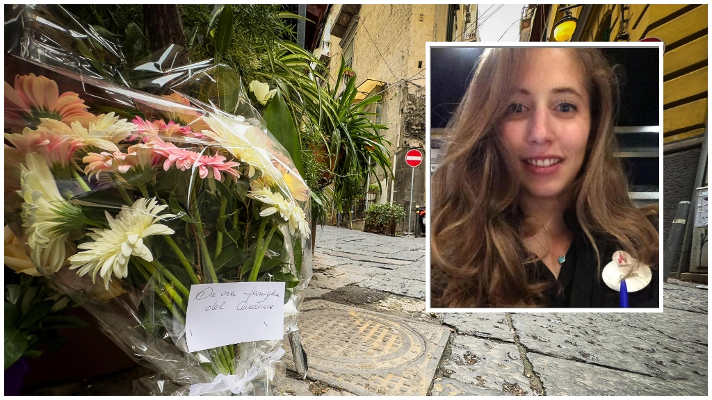 Chiara Jaconis e il luogo dell'incidente ai Quartieri Spagnoli di Napoli