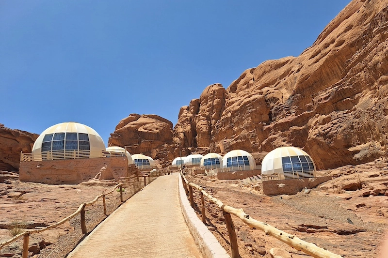 Bubble nel Wadi Rum