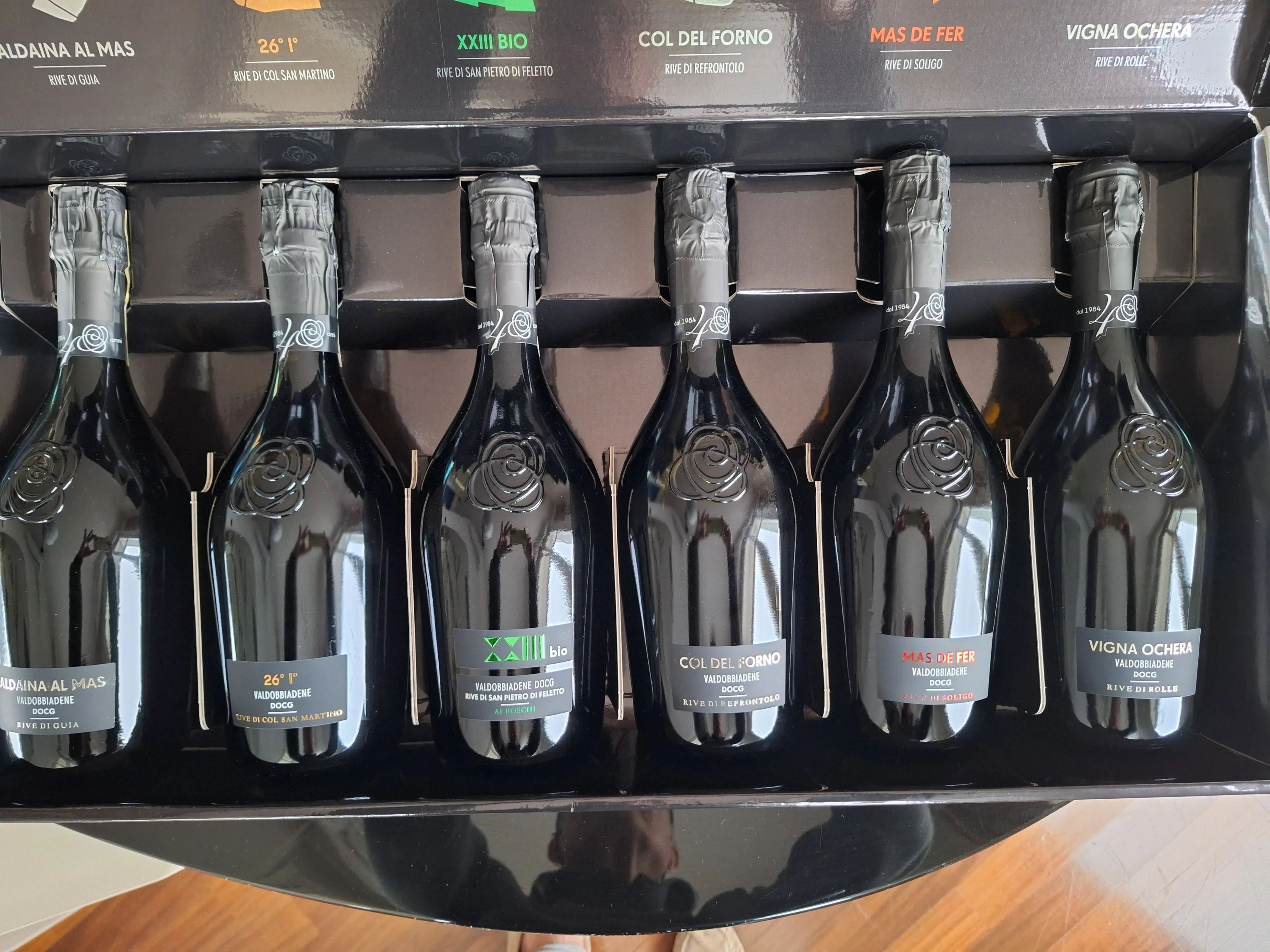 Le Rive di Andreola, un cofanetto con 6 Prosecco ‘cru’ per celebrare i 40 anni