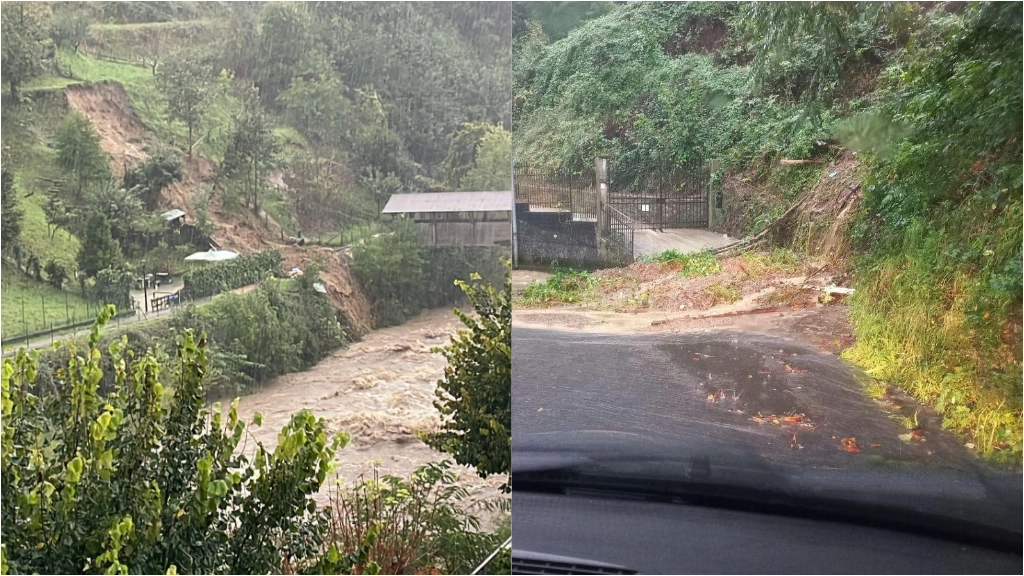 Frane a Masone, Genova ( Comune di Masone via Facebook)