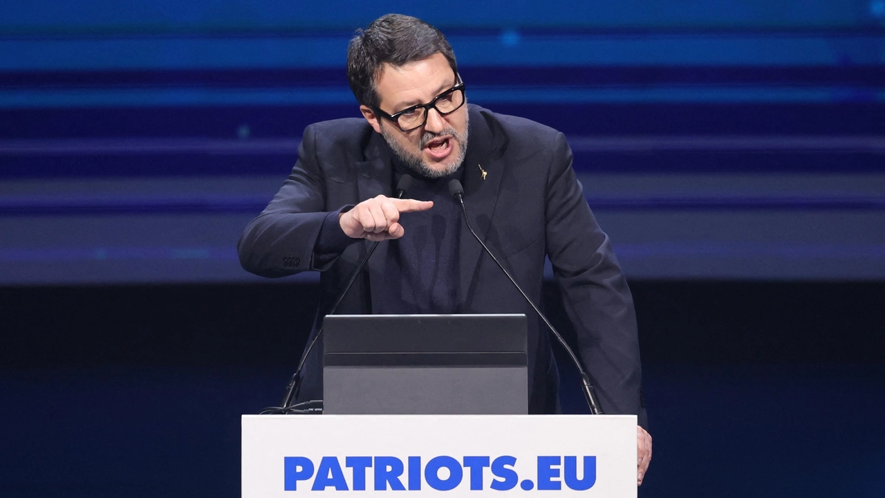 SALVINI CON I PATRIOTI A MADRID, 'MENO EUROPA E PIÙ TRUMP'