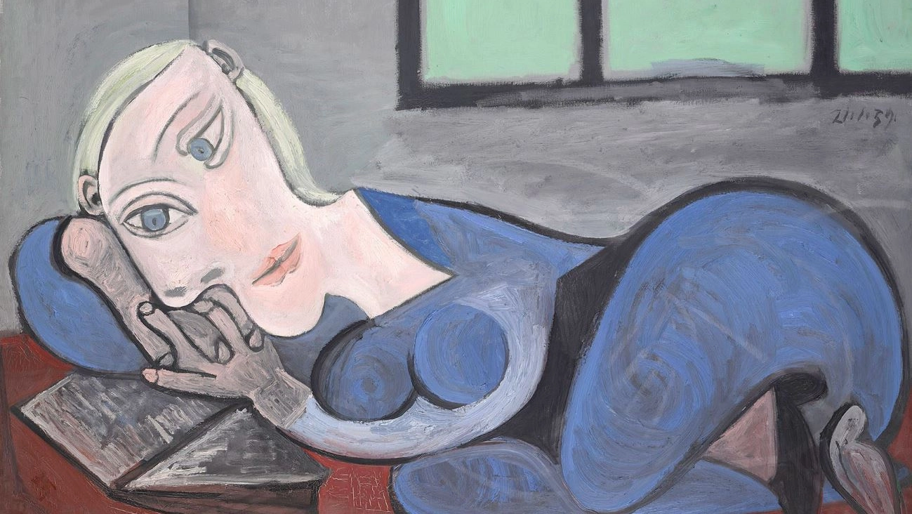 Pablo Picasso, Femme couchée lisant 21 gennaio 1939 © Succession Picasso by SIAE 2024