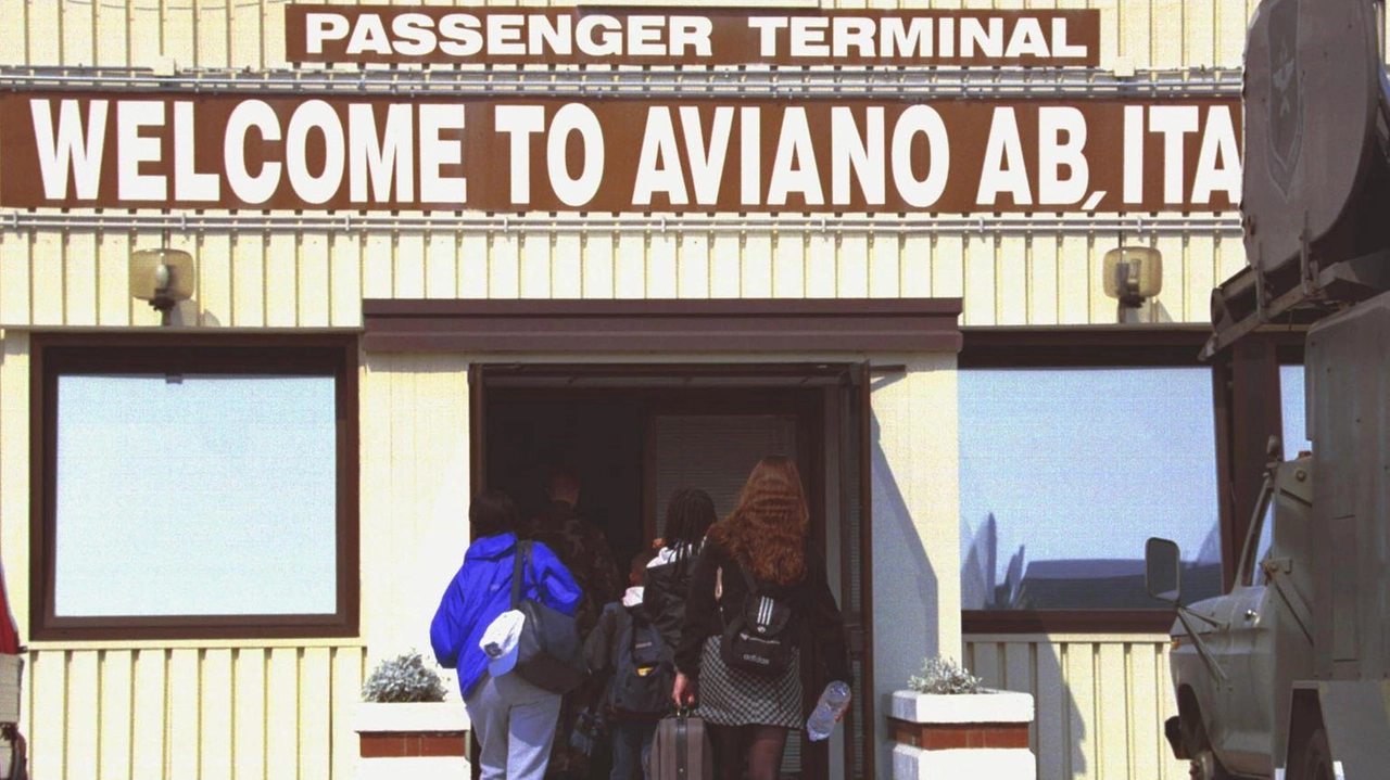 La base Usaf di Aviano