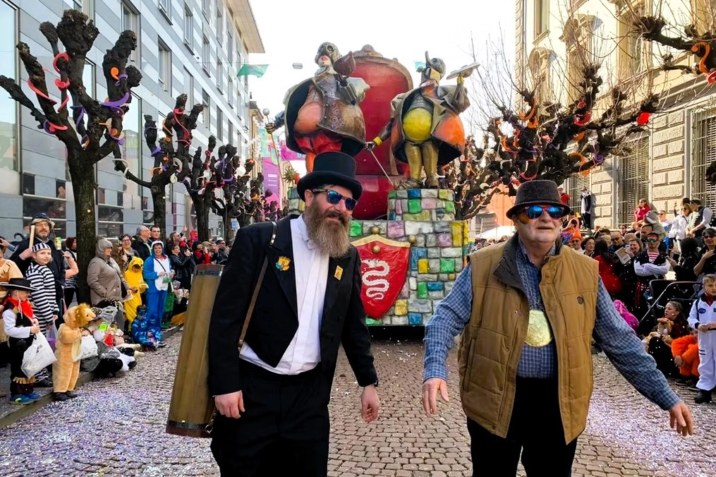 Il carnevale di Tesserete, in Svizzera