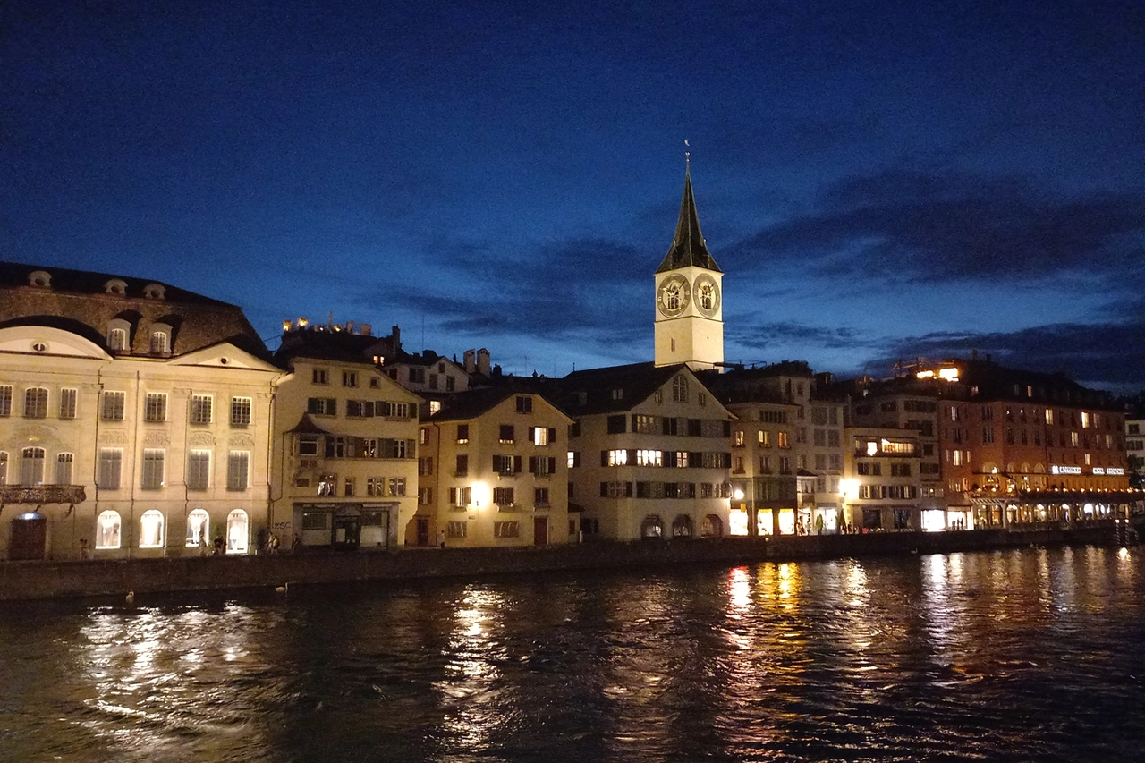 Il centro di notte