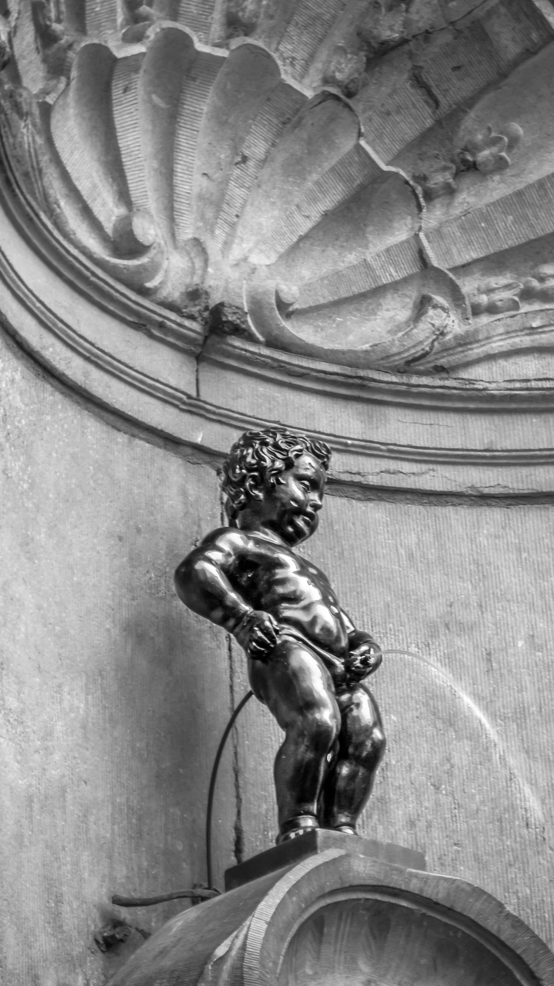 Manneken pis a Bruxelles