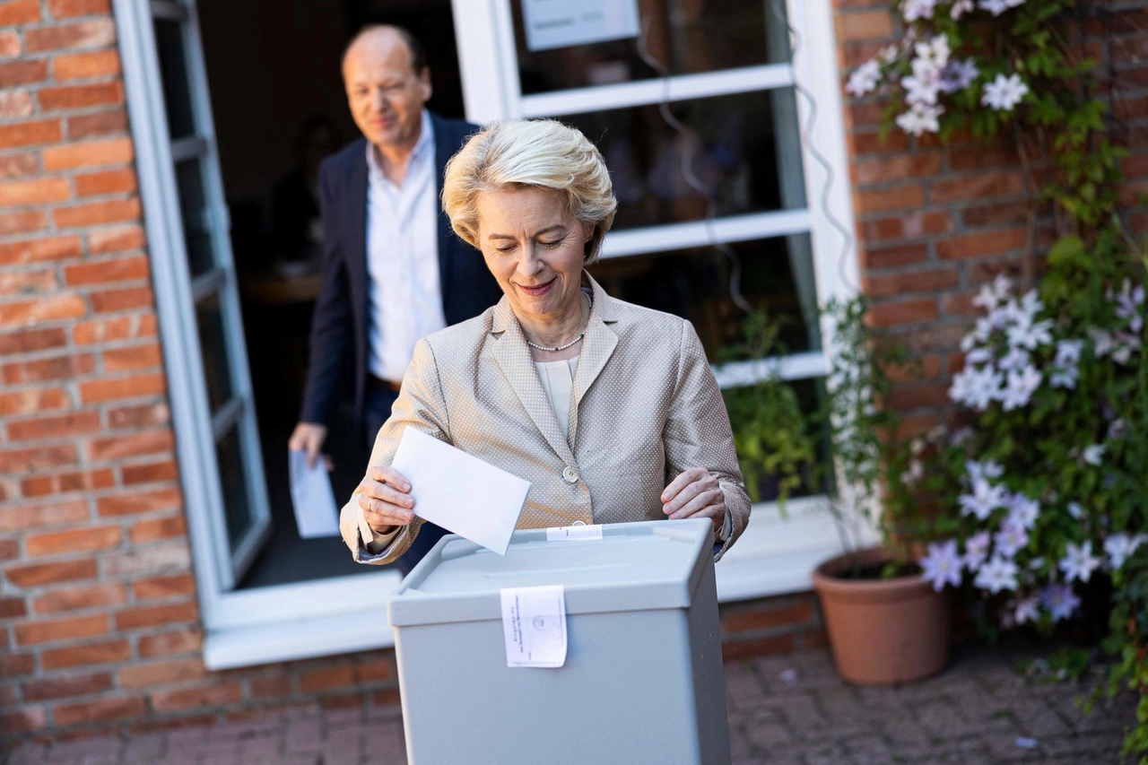 La presidente della Commissione europea Ursula von der Leyen