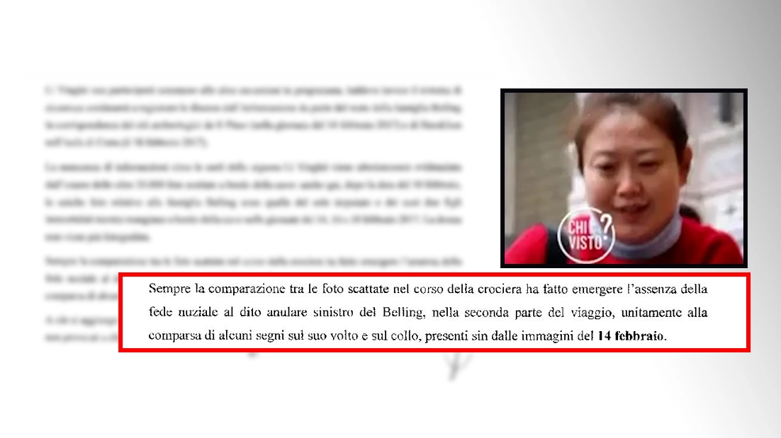 Li Yinglei è sparita nel febbraio 2017 durante una crociera nel Mediterraneo con la famiglia. In primo grado il marito Daniel Belling è stato condannato a 26 anni per omicidio e distruzione di cadavere