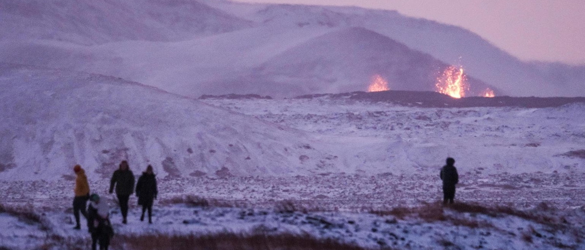 Erutta un vulcano in Islanda, è il settimo in un anno