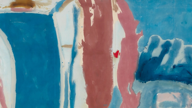 Open Wall, 1953, Helen Frankenthaler