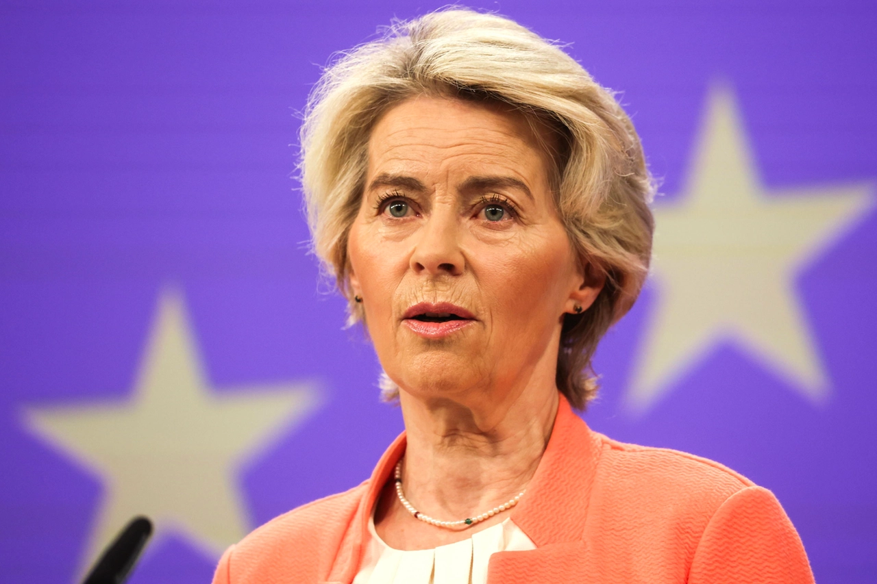 Ursula Von der Leyen (foto Ansa)